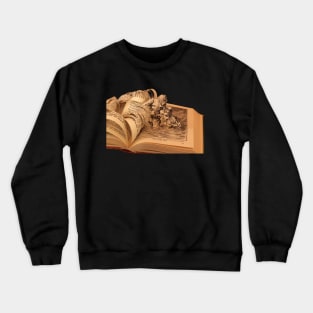 Pilgrim's Progress book art Crewneck Sweatshirt